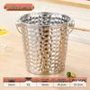 ZISIZ Stainless Steel Commercial Bar Ice Bucket