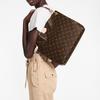 Louis Vuitton Graceful Coated Canvas With Leather Handbag Small Women's Brown M43701