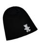 OTHER-worldly Dot Bear Summer Knit Beanie [Black]