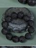 Bodhisattva Exquisitely Carved Agarwood & Sandalwood 20mm Buddhist Prayer Beads Bracelet
