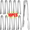 10/1 buc Cleste Portabil BBQ pentru Carne Oțel Inoxidabil Cleste Tip I Clește pentru Mâncare la Grătar Prăjită Clește pentru Cuburi de Zahăr Cafea Instrument pentru Petrecere Bar Bucătărie