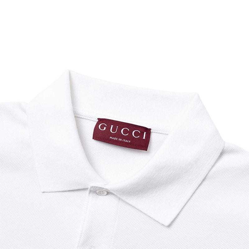 Gucci Web-detailed Polo Shirt 784422-XJG17-9074