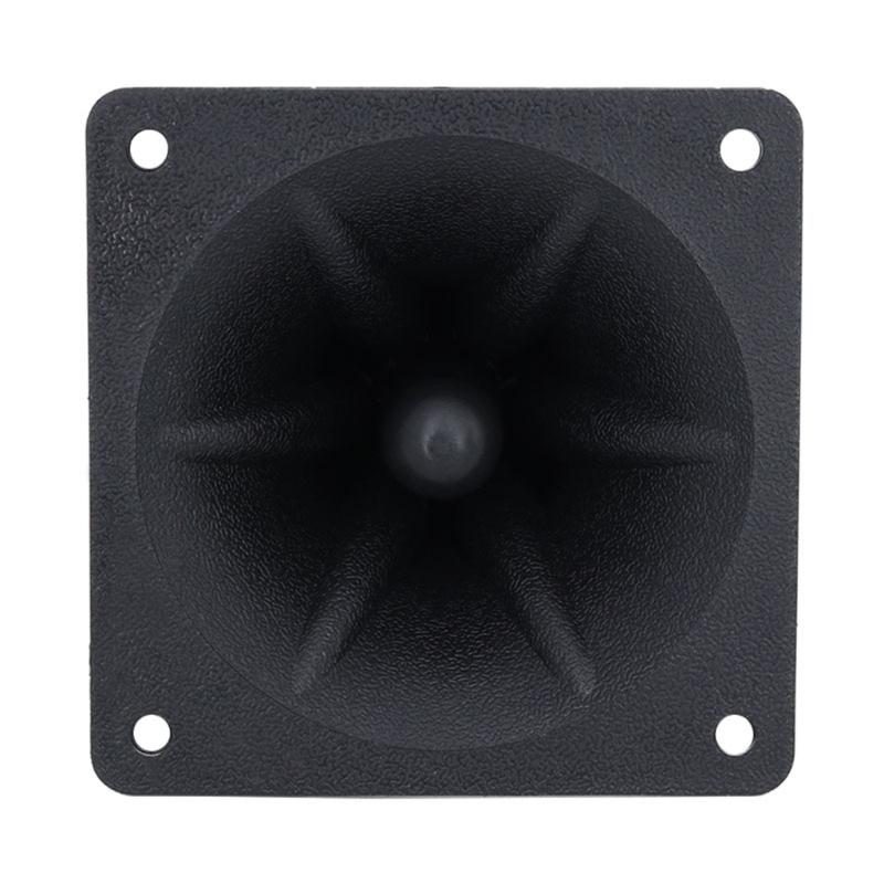 2 Stück 3 Zoll 85MM Hochtöner Piezoelektrische Hochtöner Lautsprecher Keramischer Summer Höhen Quadratischer Musiklautsprecher