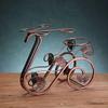 Elegant Inverted Wine Glass Display Shelf with Integrated Lighting