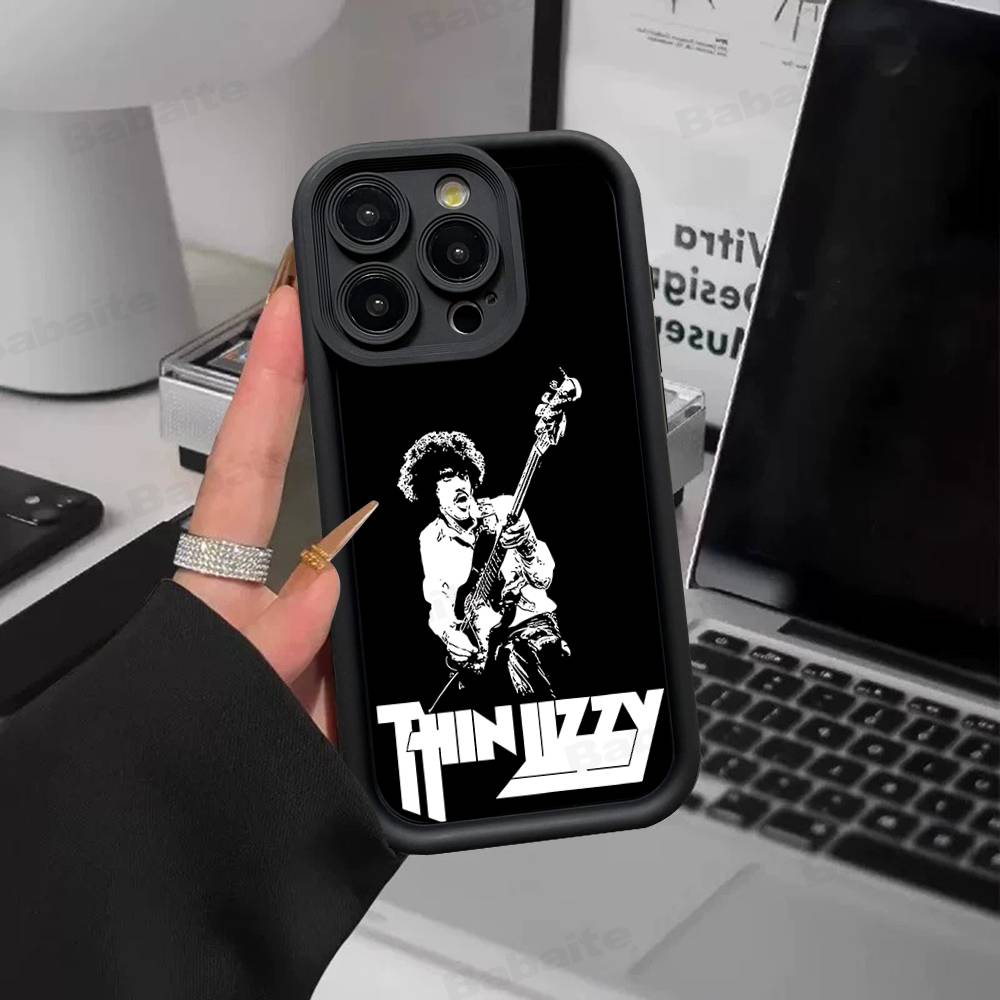 Rock Band T-Thin LizzyS Phone Case For IPhone 17 16 E 15 14 13 12 11 Pro Max Plus Back Cover