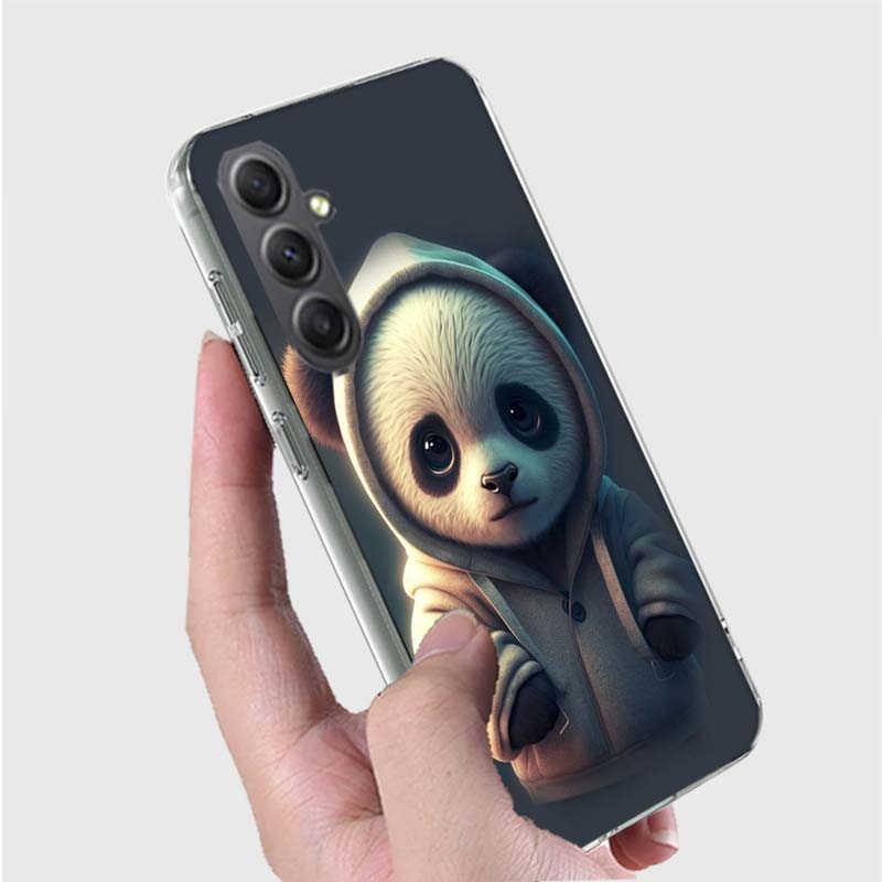 Monkey Frog Pig Cow Bird Cat Animal Phone Case for Samsung A16 A26 A36 A56 A17 A37 A57 A07 A06 A02S A03 A04S A05S Galaxy Note 20