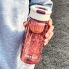 Durable Sports Water Bottle With Graduated Filter 650 Ml