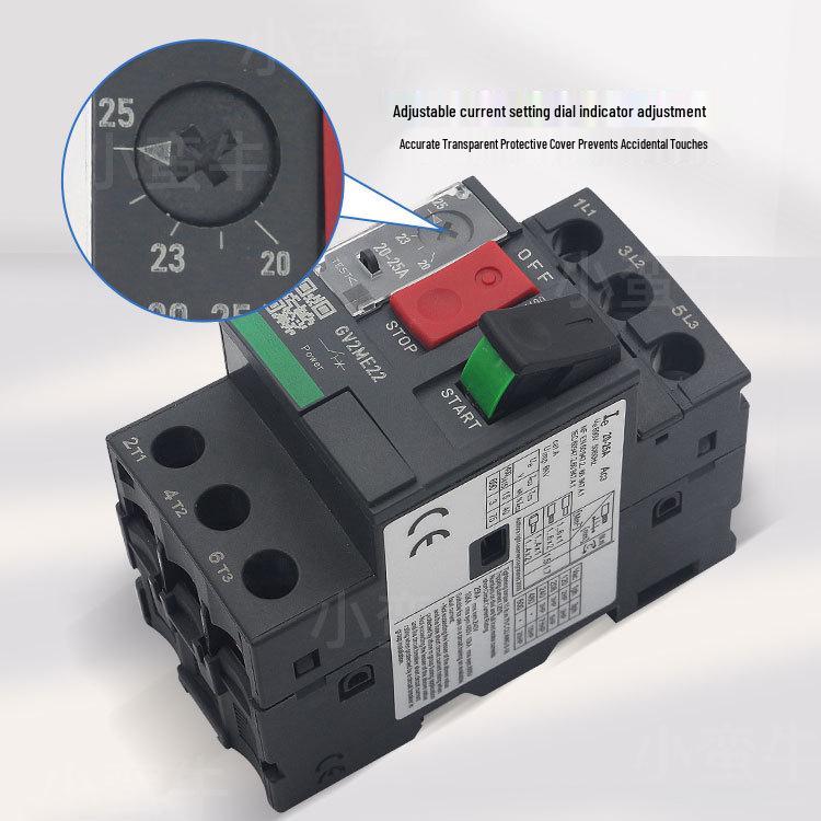 Three-Phase Motor Circuit Breaker GV2-ME Series Electric Start Protection Switch