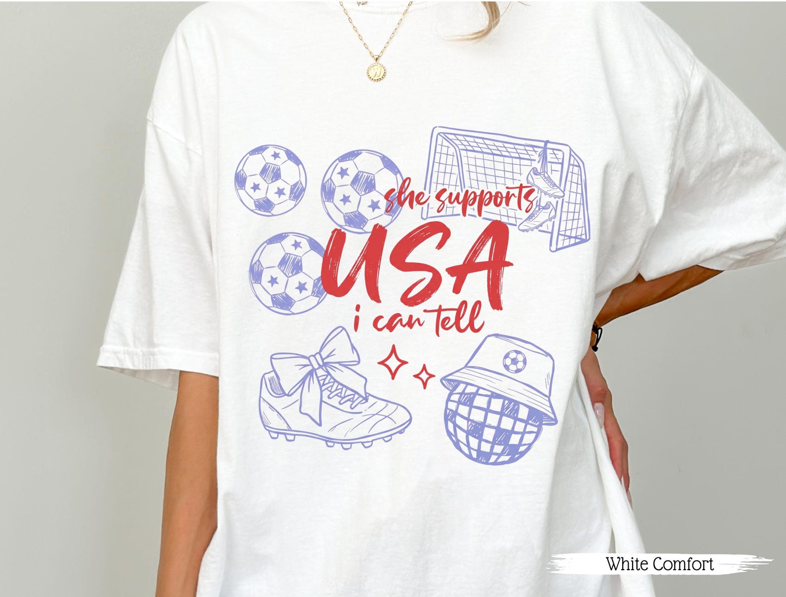 USA 2026 Soccer Cup Shirt For Women, Girl s World Cup 2026 Shirt, Soccer Mom Gift, USA Team Fan Shirt, World Cup T-Shirt, Game Day Outfit XL