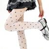 Vintage Ultra-Dünne Schlankmachende Gepunktete Strümpfe Schwarze Polka Dot Transparente Leggings Jk Spicy Girl Sexy Strumpfhosen