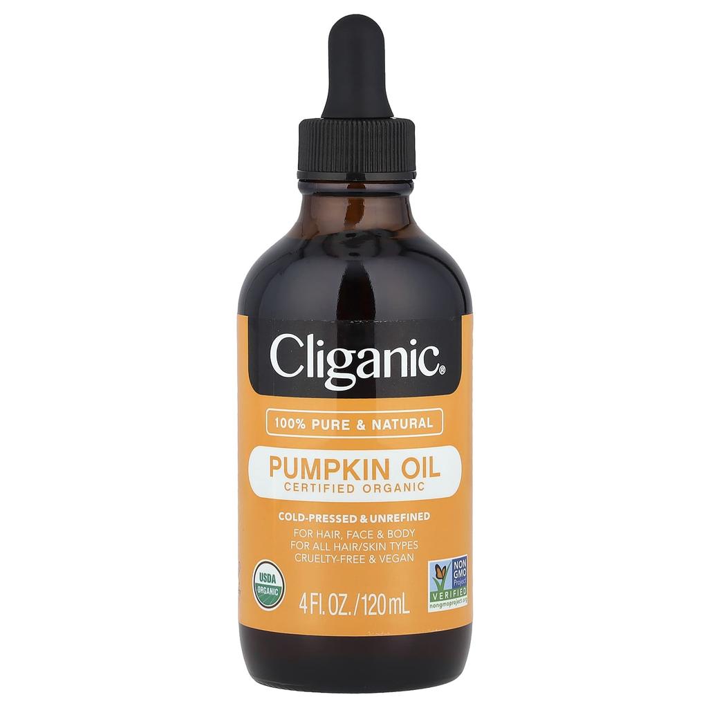 Organic Pumpkin Oil, 120Ml(4Fl Oz)