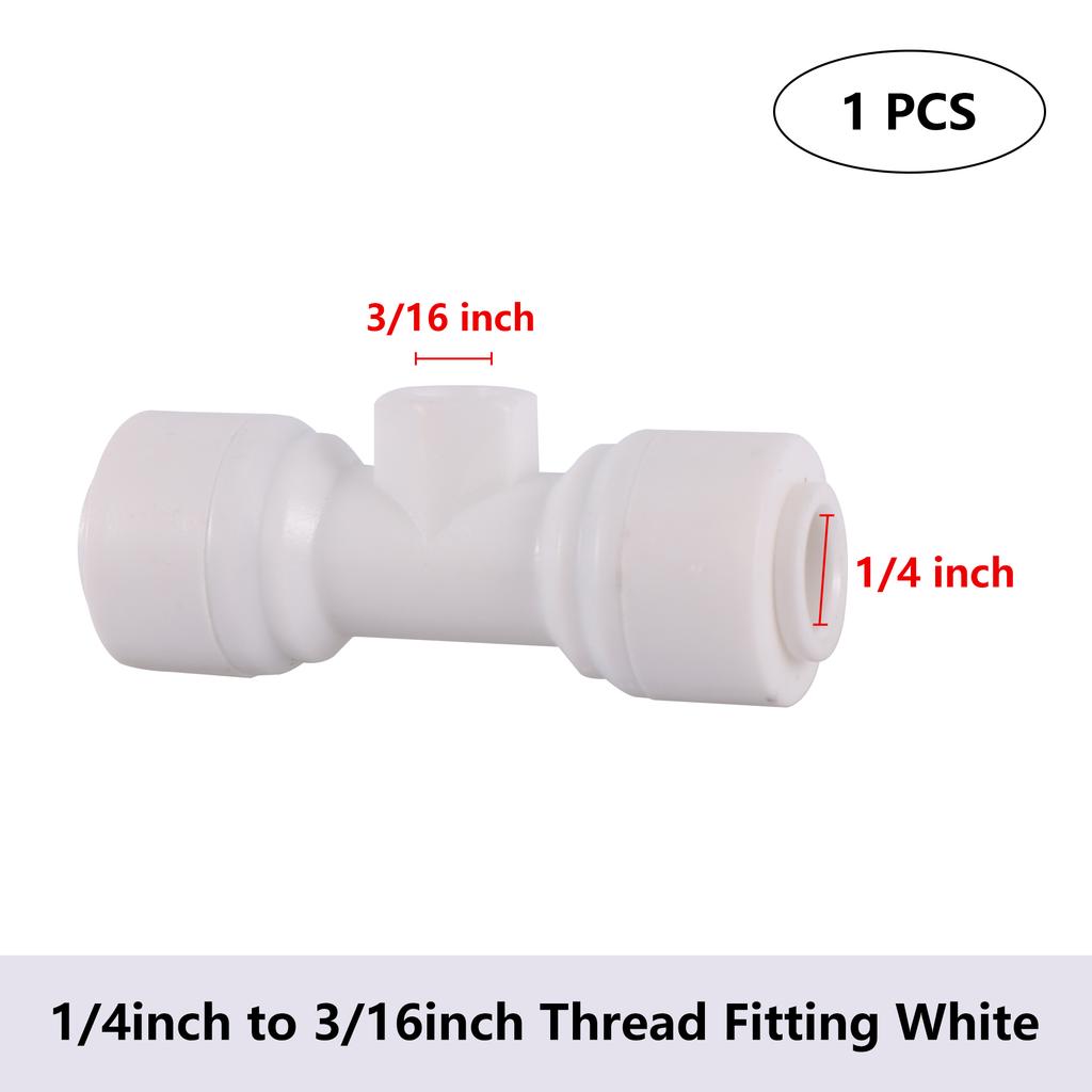 0.2/0.3/0.4/0.5mm Brass Spray Nozzle Atomizing Nozzle Kit for Cooling System 1/4" Tube Low Pressure Garden Yard Atomizing Nozzle