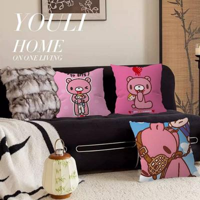 Cartoon G-gloomy Bear Pillowcases Home Bedding Decorative Pillow Cover Wedding Super Soft Pillow Case