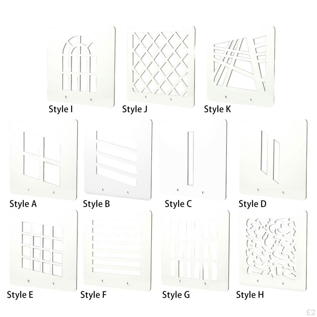 Deski Światłocień Solidne Wielokrotnego Użytku z Nóżkami Wspierającymi Łatwe w Użyciu Akcesoria PVC do Żywności Kosmetyków