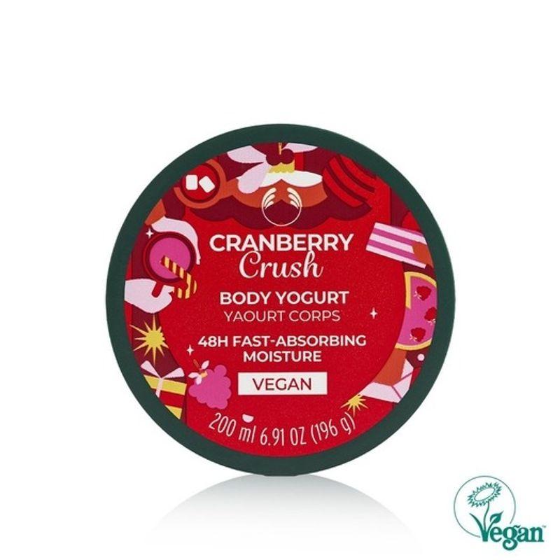 The Body Shop Cranberry Crush Body Yogurt 200ML (46832) FREE