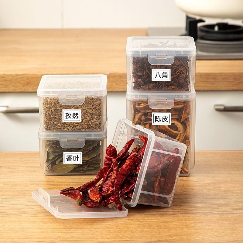 Getrocknete Obst Salat Platte Snack Gerichte Transparent Quadrat Dessert Glas Gericht Gitter Lebensmittel Lagerung Konservierte Tablett Box Deckel Schüssel Geschirr