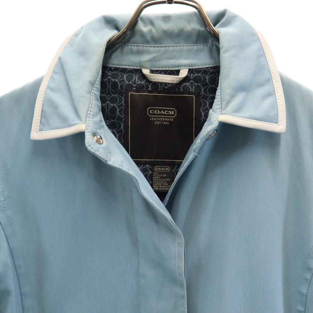 Coach Spring Coat 8 Light Blue Women Used