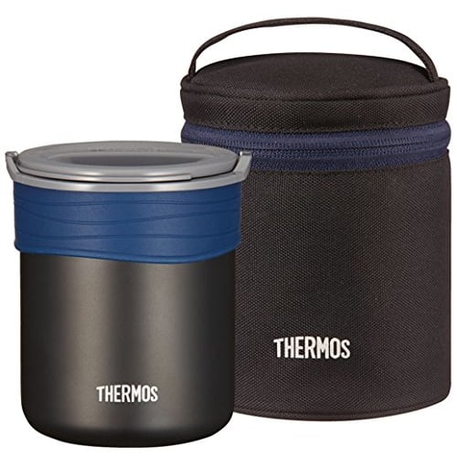 Thermos Conteneur à riz isotherme Env.. 0,8 Go Black JBP-360 BK
