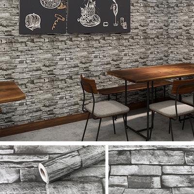 PVC Tegelmönstrad Väggkakel Tapet Självhäftande Väggdekaler för Universitetssovsalar Vattentät Förtjockad Omedelbar Klistermärken för Sovrum