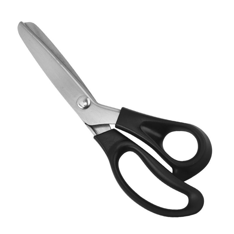 

Ножницы с замком из нержавеющей стали: Узоры кружева, портновского кроя, треугольной волны и зубчатого узора, не требуют шитья.