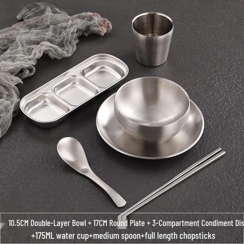 ZISIZ Korean Style C-Type 6-Piece Tableware Set