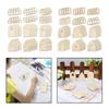 48x Mini Fairy Doors and Window DIY Blank Fairy Door Fairy House Kit Unpainted