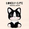 Simulated  Cartoon Plush Toy Cute And Adorable  Girl Gift Doll