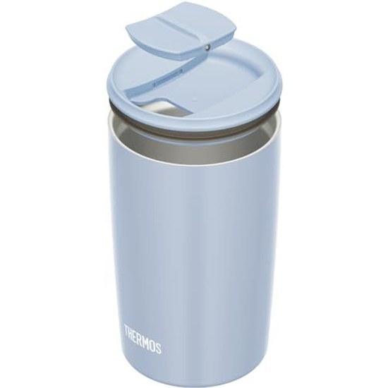 Thermos Vacuum Insulated Tumbler Lid Dishwasher Safe 400ml Ash Blue JDP-401 ASB