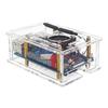 Orange Pi 4A Acrylic Case: Transparent Protective Box with Optional Fan