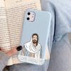 New Faith Christian Religious Jesus Clear Phone Case Soft Solid Color for iPhone 11 12 13 mini pro XS MAX 8 7 6 6S Plus X XR