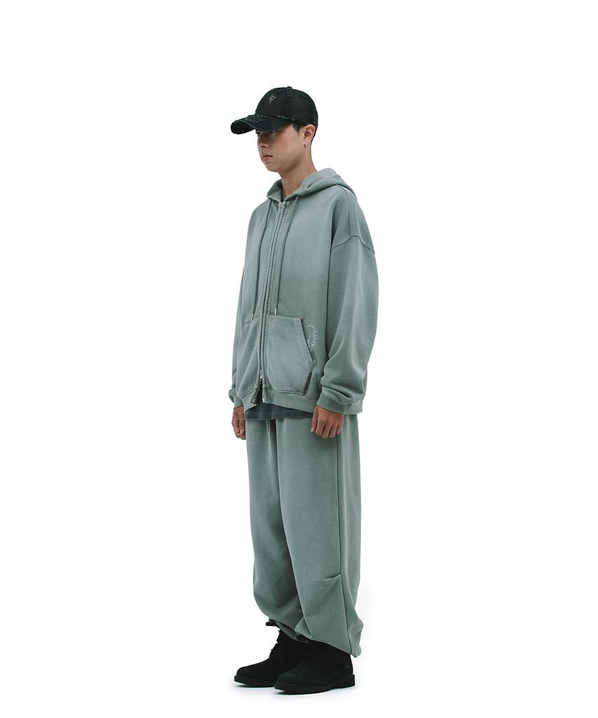 Depeugameoncheu Pig Brushed Sweat Pants [Khaki]