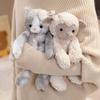 1Pc 30CM Lovely Sheep Cat Plush Toys Stuffed Soft Animal Dolls Kawaii Alpacasso Grey Cat Appease Toy Adorable Birthday Gift