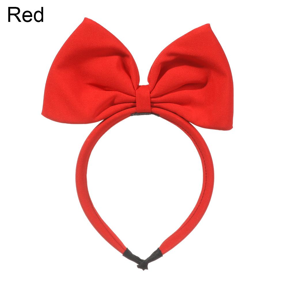 1PC Big Bow Hair Hoop Headband Women Girls Cute Bowknot Headdress Cosplay Costume Party Decor Headwear Hair Accessory
