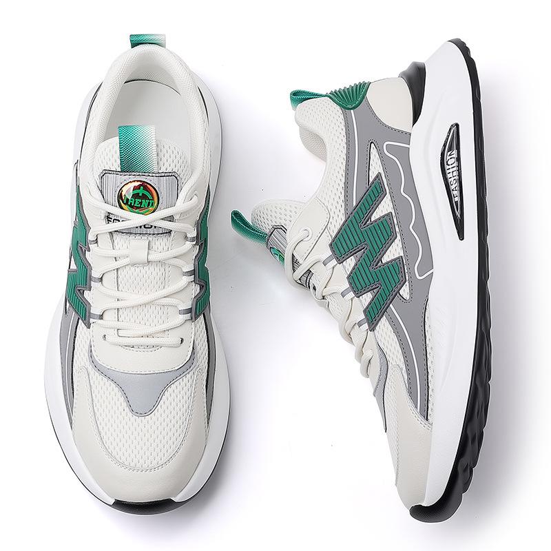 

New men s dad shoes trend versatile sports shoes men s height increase casual mesh breathable trend men s shoes 38