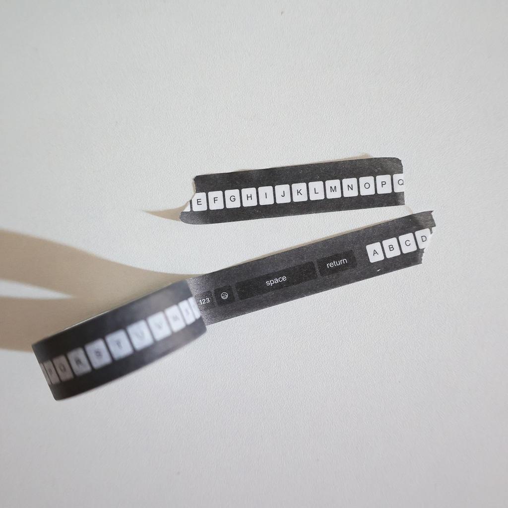 Wind Line Pen Paper Tape Weather Date Clock In Handbook DIY Decorative Material