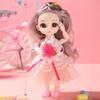 Cute Sweet Face BJD Doll 13 Joints Movable Doll Cute 1/12 Princess Doll  Girl Gift