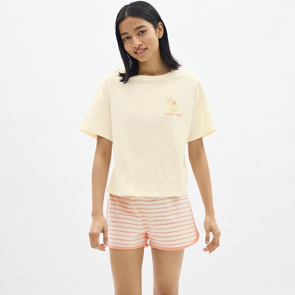 

GU by Uniqlo Lounge Set шорты с короткими рукавами TOM AND JERRY