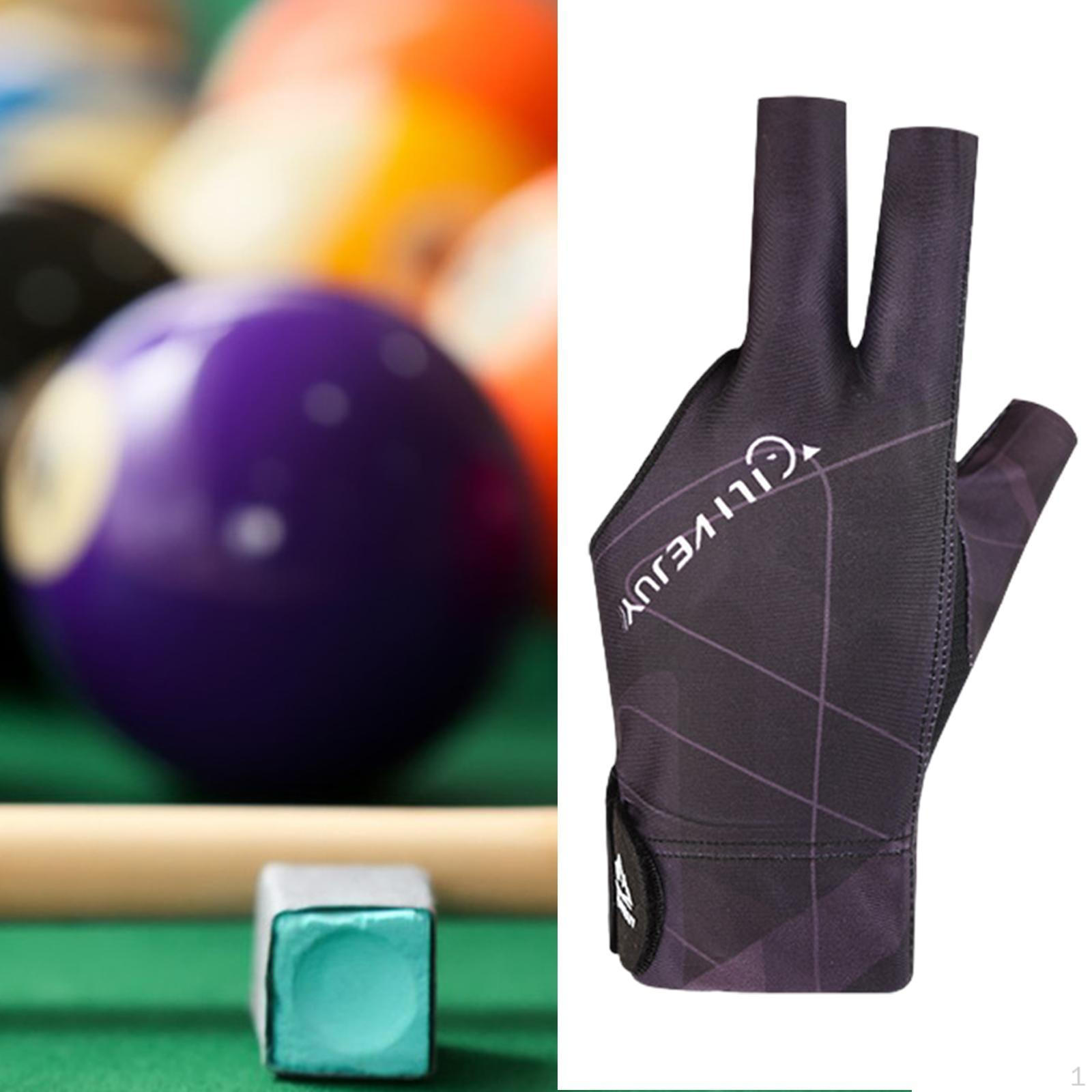 

Кий для бильярда с тремя пальцами, регулируемый, для женщин и мужчин, легкий, для снукера Black Purple