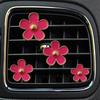4Pcs/Set Car Outlet Vent Perfume Clips Car Air Freshener Conditioning Aromatherapy Small Daisy Interior Decoration Accessories