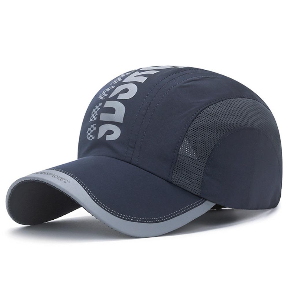 Ultra-Thin Sports Hat Adjustable Peaked Cap Casual Quick Dry Baseball Cap  Hiking