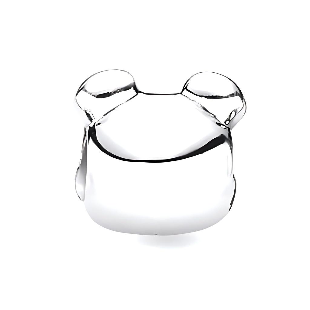 Pandora Peaceful Panda Charm Unisex Charm Silver 791745EN16