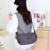 Water-Resistant Nylon Handbag Women's Lightweight Multi-Compartment Large Capacity Shoulder Bag