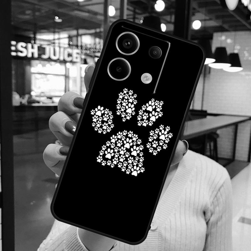 Hundepfote Pfote Buntes Muster Hülle Für Xiaomi Redmi Note 11 9 10 12 13 Pro Plus 9S 10S 11S 12S Remdi 13 12 C 9C 10C Abdeckung