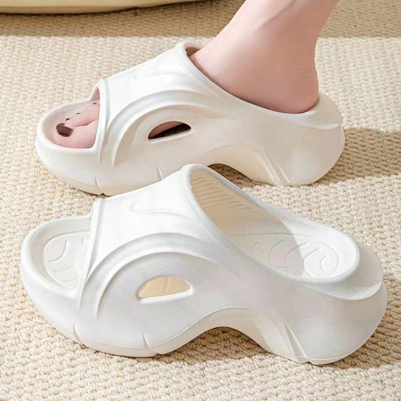 Summer Women's Thick Soled slippers Anti slip  Beach Sandals EVA ultra Soft Cool slippers