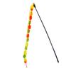 Cat Wand Toys with Tassel Durable Bite Resistant Soft Interactive Cat Teaser Wand Toys with Bell