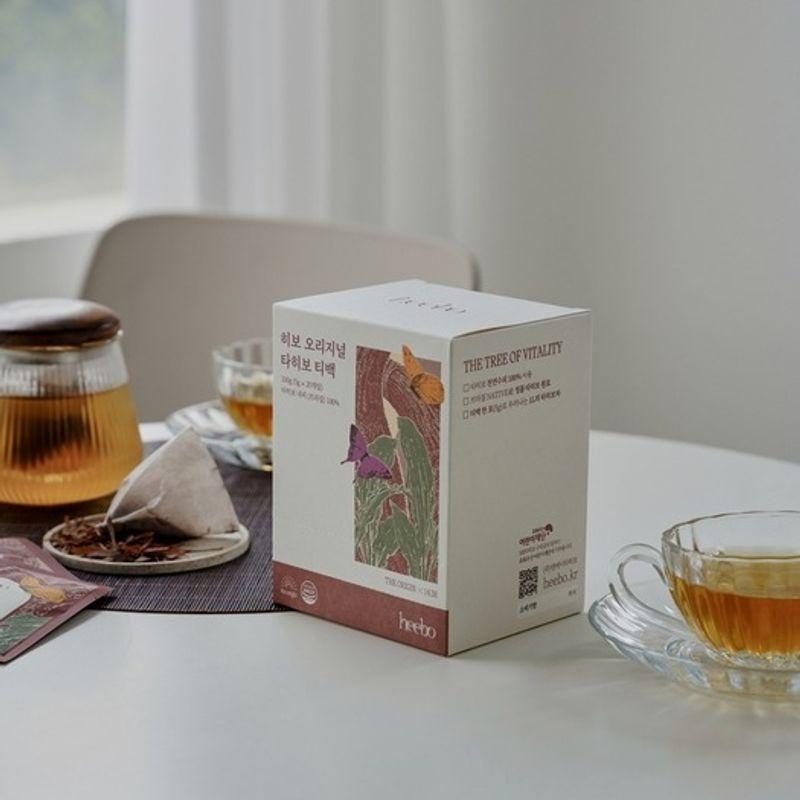 

Hibo Original Taheebo Tea Bags 1 Box (5g X 20 Packets)