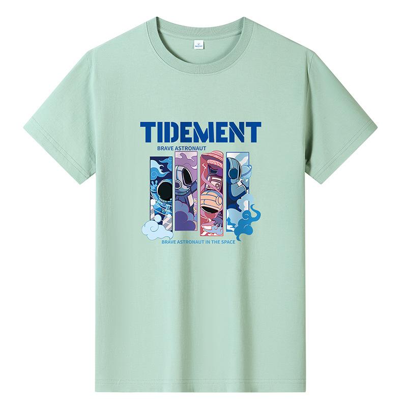 Мужская повседневная футболка из чистого хлопка Big Yards — фото 5