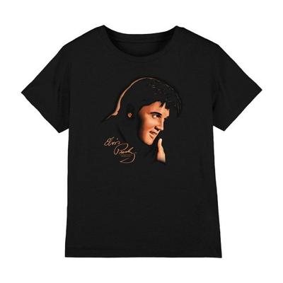 Elvis Presley Childrens/Kids Warm Portrait T-Shirt
