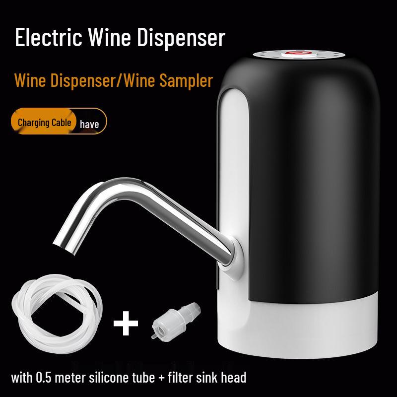 Автоматический самовсасывающий электрический дозатор для вина и спиртных напитков