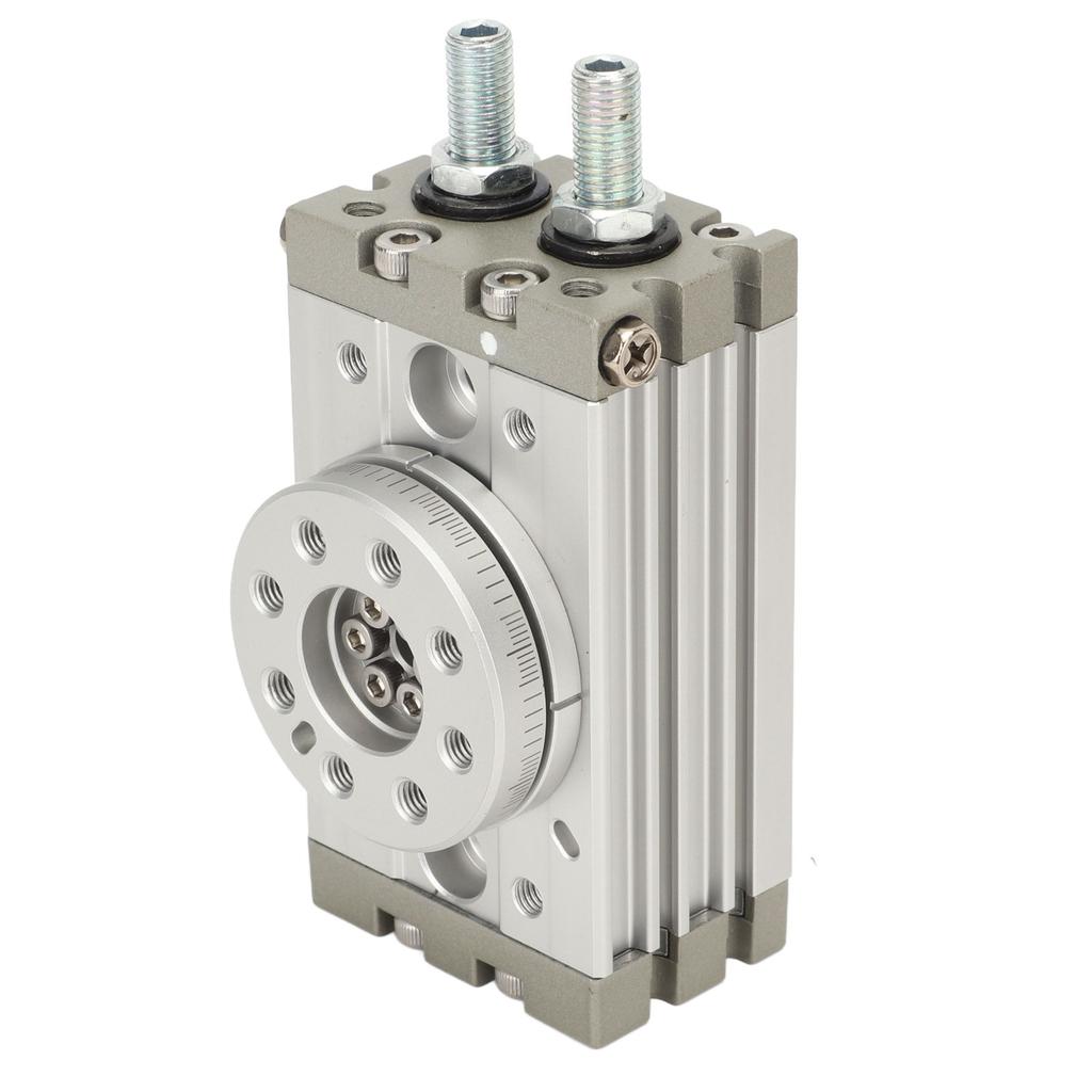 Rotary Pneumatic Air Cylinder 0 To 190 Degree Adjustable Aluminum Alloy High Strength Waterproof Rotate Cylinder 10A